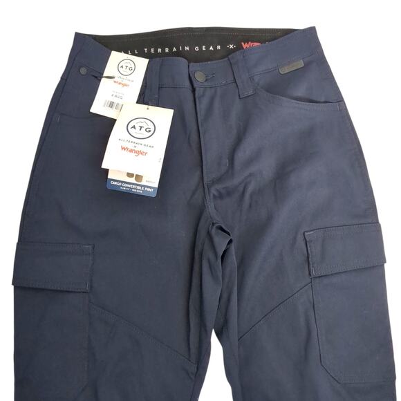 Wrangler ATG Pants Womens 4 AVG 28x30 Cargo Convertible Roll Up Leg Bootcut NWT - Picture 4 of 8
